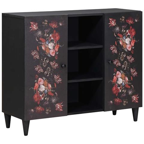 Armadi di Stoccaggio con porta Multicolore 90 x 33,5 x 75 cm - Foto 1