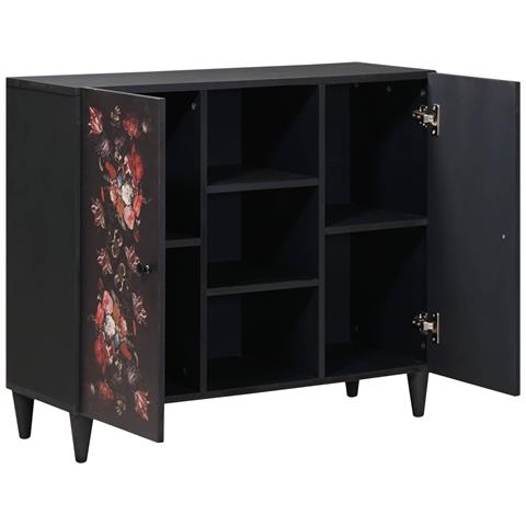 Armadi di Stoccaggio con porta Multicolore 90 x 33,5 x 75 cm - Foto 2