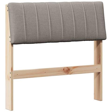 Testiera imbottita Talpa 75 cm Pino massello - Foto 1