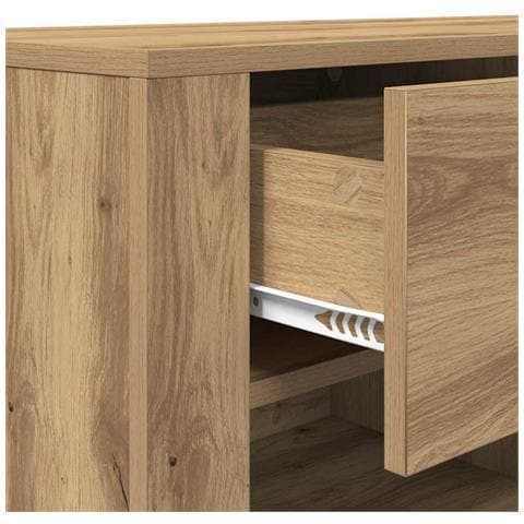 Mobile TV Rovere artigianale 100 x 35 x 40 cm Legno multistrato - Foto 9