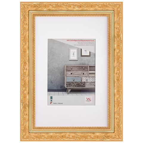 Barock Struttura In Legno 20x30, Oro - Foto 1