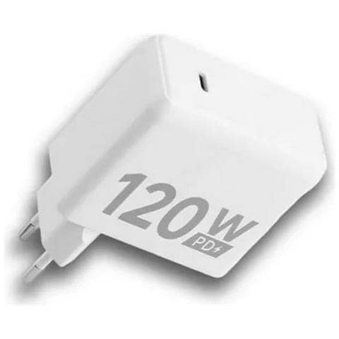 Ulefone Caricabatterie Originale Usb-c Hj-pd120w-eu 120w White Bulk Per Smartphone E Tablet - Foto 1