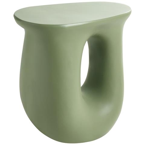 Tavolino Idro 42 Cm 28 Cm Verde Chiaro - Foto 2