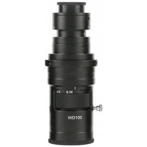 Obiettivo Per Microscopio Digitale Odm-200x Planets Pro - Zoom 200x, Ottica Di Alta Qualità | C-mount, 90-97 Mm | Uso Professionale E Multitasking - Foto 1
