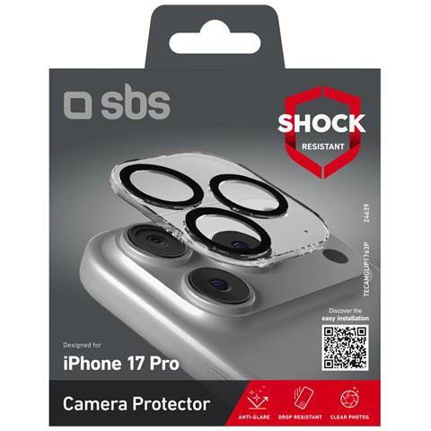 TECAMGLIP1763P protezione per lo schermo e il retro dei telefoni cellulari Protezione per obiettivo della fotocamera Apple 1 pz - Foto 1