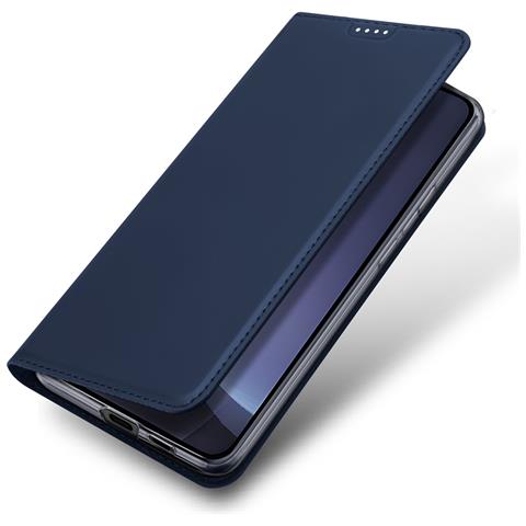 Cover per Galaxy S25 - Pelle /PU, Blu - Foto 4