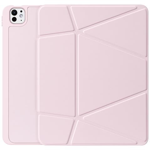 Cover per iPad Pro 13 (2024) - Pelle /PU, Rosa - Foto 1