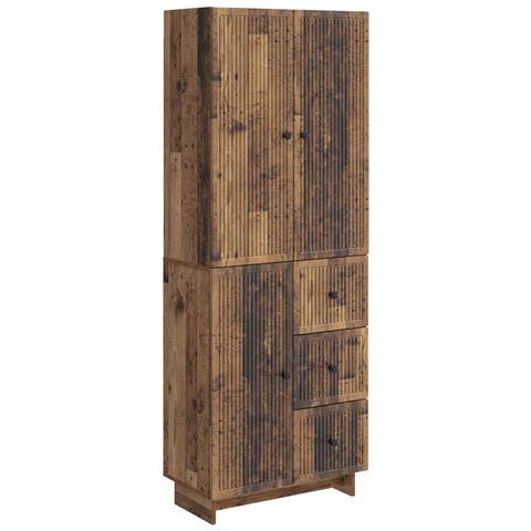 Set di armadi 2 pcs 66 x 34,5 x 90 cm Legno ingegnerizzato - Foto 1
