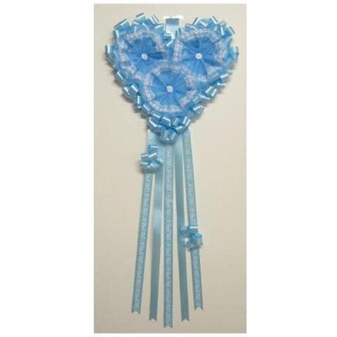 Fiocco Cuore Medio Azzurro CM / A - Foto 1