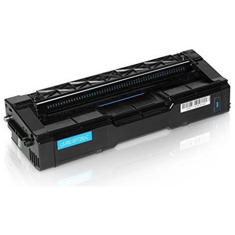 TONER COMPATIBILE -  Ricoh Sp C252 Ciano Capacita' 6.000 Pagine - Foto 1