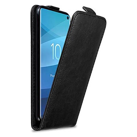Custodia Compatibile Con Samsung Galaxy S10 In Nero Di Notte - Coperchio Protettivo In Design Flip Con Chiusura Magnetica - Foto 1