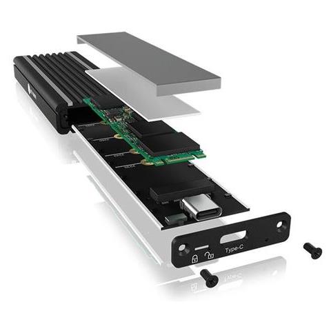 Custodia per SSD M. 2 PCIe NVMe USB 3.2 (Gen 2) - Foto 4