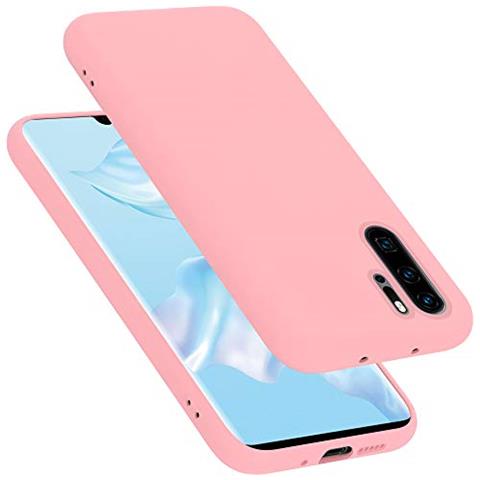 Custodia Compatibile Con Huawei P30 Pro In Liquid Rosa - Coperchio Protettivo In Silicone Tpu Flessibile - Foto 1