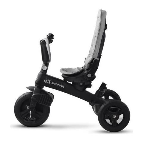 Triciclo Kinderkraft Easytwist Grigio - 3 Ruote - Leggero - Scalabile - Durevole - Foto 6