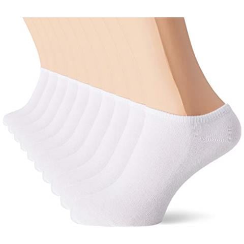 S24008 Calze, Bianco (white 0000), 35/38 (pacco Da 10) Donna - Foto 1