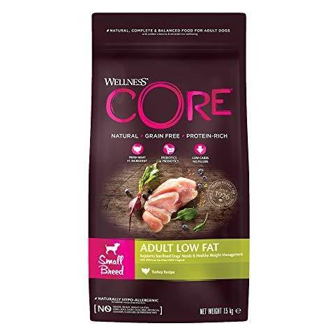 Wellness Nucleo Piccola Razza Basso Contenuto Di Grassi Peso Sano Cibo Per Cani Secco Grano Libero - Turchia 15 Kg - Foto 1