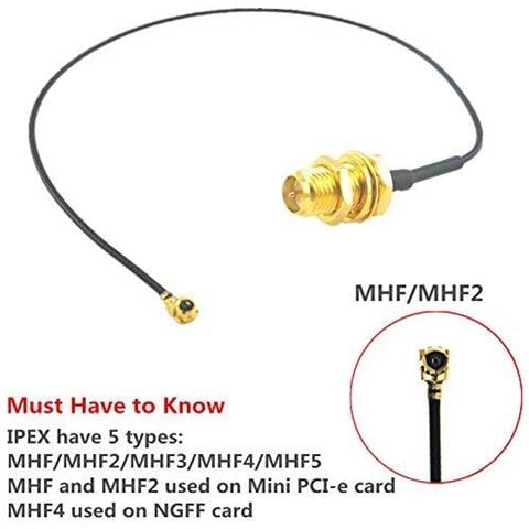 2impostare 8dbi 2.4ghz 5 Ghz Dual Band Wireless Network Wifi Rp-sma Maschio Antenna 20 Centimetri U. fl Ipex A Femmina Rp-sma Cavo Pigtail Per Mini Pcie Router Repeater Desktop Pc Fpv Uav Drone Ps4 - Foto 2