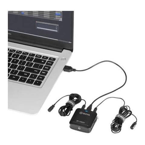 Microfono Lavalier X2 By-dm20 2-channel Usb-c / Lightning 2m - Foto 6