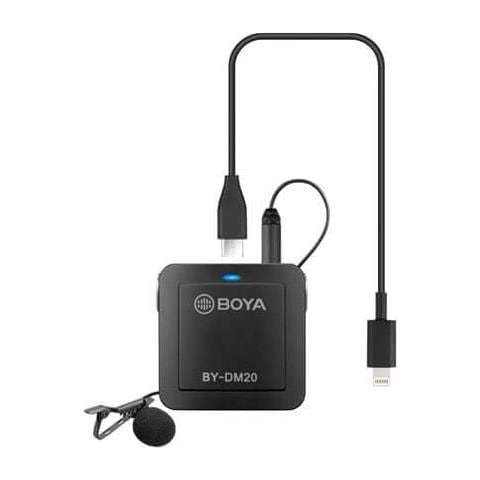 Microfono Lavalier X2 By-dm20 2-channel Usb-c / Lightning 2m - Foto 1