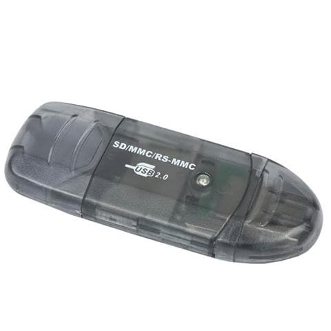 FD2-SD-1, MMC, MMC+, MMCmicro, SD, SDHC, SDIO, SDXC, USB 2.0, Nero, 13g, 73 x 30 x 10 mm - Foto 1