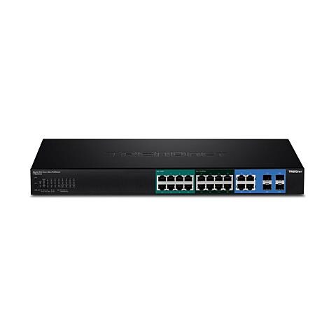 TPE-204US switch di rete Gestito Gigabit Ethernet (10/100/1000) Nero 1U Supporto Power over Ethernet (PoE) - Foto 1