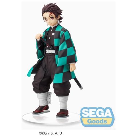 Super Premium Figure Demon Slayer Kimetsu No Yaiba Tanjiro Kamado Sibling Bonds Ver. - Foto 1