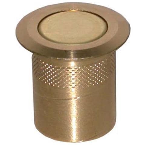 Pozzetto A Molla X Asta Cremonese Ottone Lucido Mm 14 X 10 Pz - Foto 1