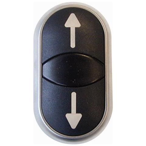 Eaton M22-ddl-s-x7/x7 Interruttore Nero, Cromo - Foto 1