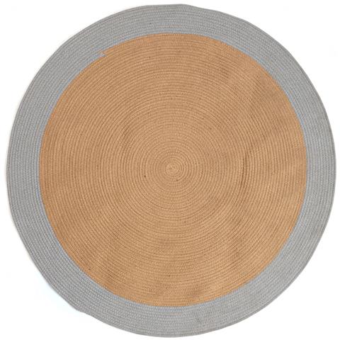 Tappeto Vinthera Moa Juta Grigio 120 Cm - Foto 1