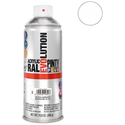 Vernice Spray Pintyplus Evolution B199 Brillante 300 Ml Incolore - Foto 2
