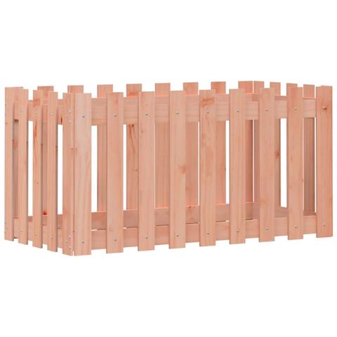 Fioriera Rialzata Giardino Recinzione 100x50x50cm Legno Douglas - Foto 2