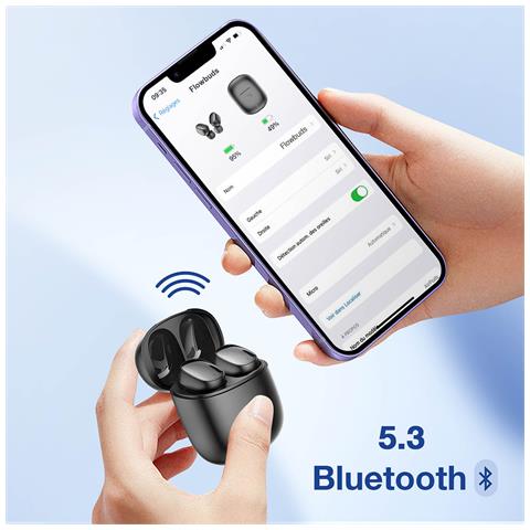 Auricolari Senza Fili Bluetooth In-ear Ultra-compatti, Nero - Foto 5