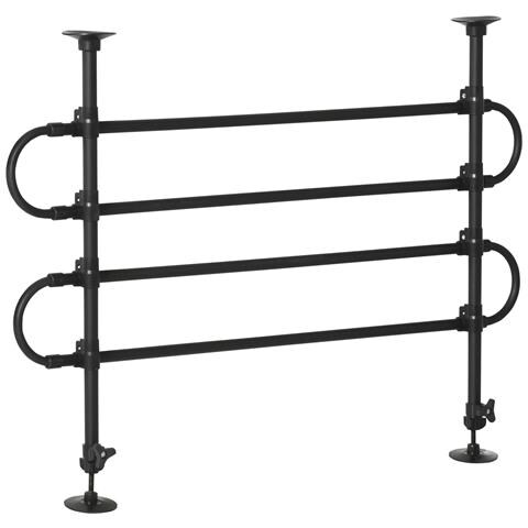 Griglia Di Protezione Regolabile Per I Animali Domestici Adatto A Ogni Auto Nero - Foto 1