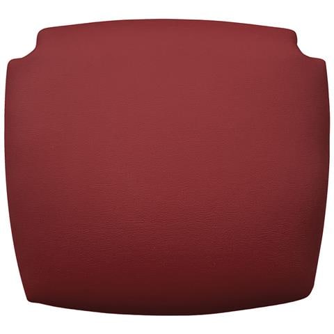 Sedile Ricambio Similpelle Rosso Per Seggiolone E Sgabelli In Legno - Foto 1