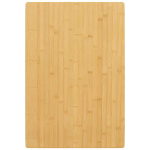 Piano Del Tavolo 40x60x1,5 Cm In Bambù - Foto 1