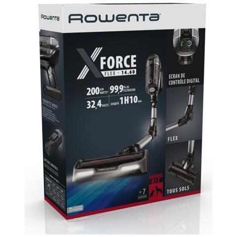 X-Force RH9958 aspirapolvere senza filo Nero, Grigio Senza sacchetto - Foto 16