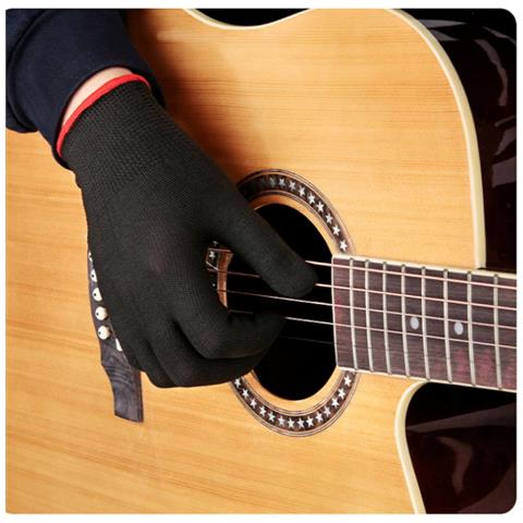 Guanti Da Pratica Per Chitarra - Sollievo Dal Dolore E Presa Migliorata S - Foto 2