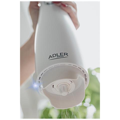 AD 4449W macina sale e pepe Set macina sale e pepe Acciaio, Bianco - Foto 2