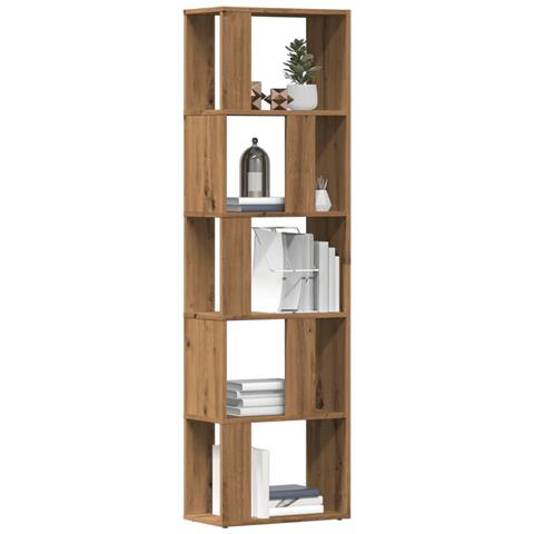 Libreria Rovere Artigianale 45x24x159 Cm Legno Multistrato - Foto 10