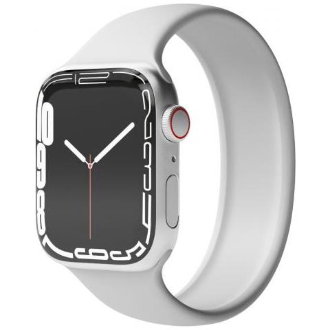 Vonmhlen Solo Loop Cinghia Grigio Chiaro Silicone - Foto 1