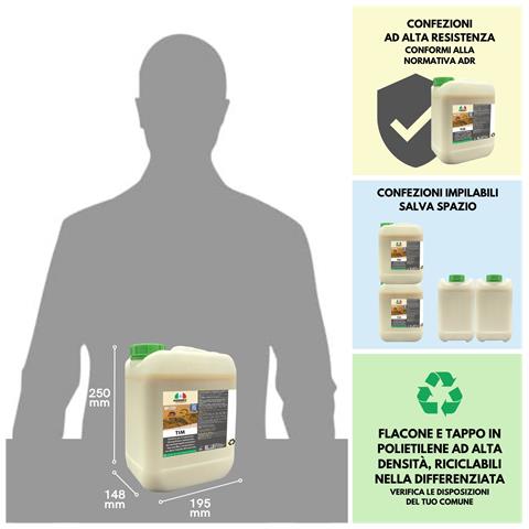 Tim 5ltx4pz - Trattamento Idrorepellente Antimacchia Per Cotto E Pietre - Foto 2