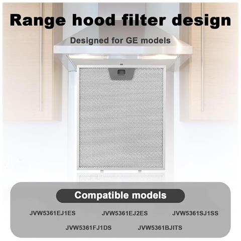 Filtro Antigrasso In Foglio Di Alluminio Wb02x24871 Per Cappe Aspiranti Ge - Foto 5