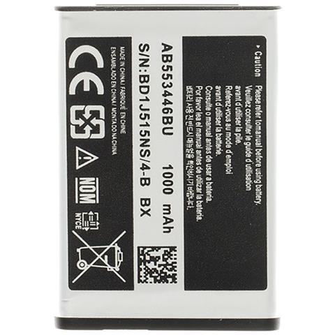 Ab553446bu Batteria Agli Ioni Di Litio Da 1000 Mah Per Smartphone - Foto 1