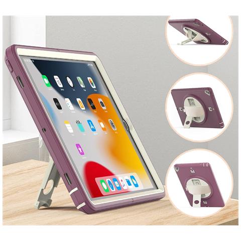 Custodia Per Ipad Mini 5/4 7.9"" Con Supporto E Tracolla Viola - Foto 4