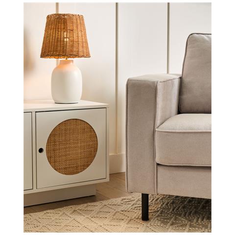 Lampada Da Tavolo Bartang Ceramica Bianco - Foto 1