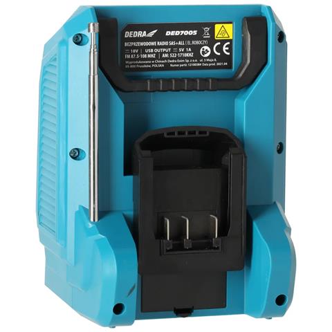 DED7005 radio - Foto 4