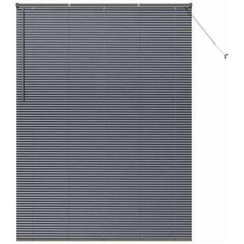 Tenda per Finestra con tende Grigio scuro Alluminio - Foto 1