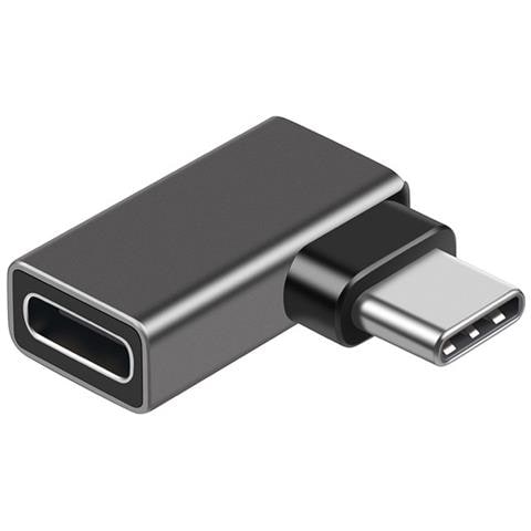 Adattatore Da Type-c A Usb4: Convertitore Angolato Maschio-femmina, Supporta La Ricarica A 240w E Dati A 40gbps - Foto 1