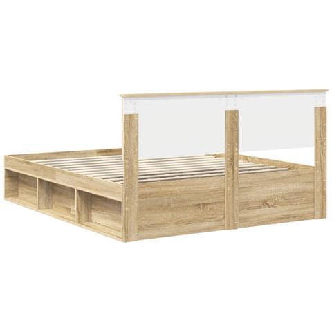 Struttura del letto Sonoma 160 x 200 cm Pino massello - Foto 9