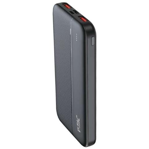 Power Bank 10000mAh, Ricarica Rapida PD 22.5W, USB-A, USB Type-C, Micro USB, Bianco, colore Nero - Foto 1